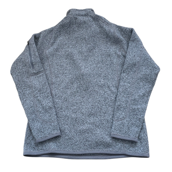 Patagonia Women’s Better Sweater 1/4 Zip Gray, Size Large - Picture 7 of 7